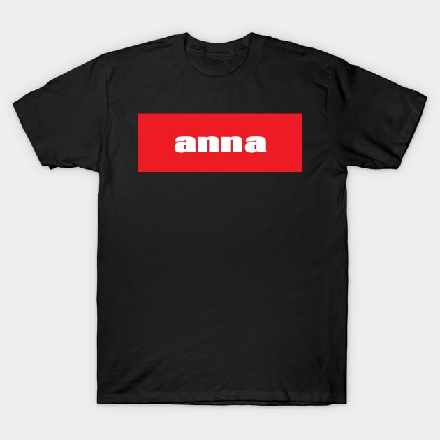 Anna T-Shirt by ProjectX23Red